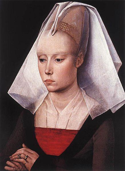 Rogier van der Weyden Portrait of a woman oil painting picture